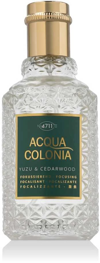 4711 Acqua Colonia Yuzu & Cedarwood EDC odekolonas unisex, 50 ml