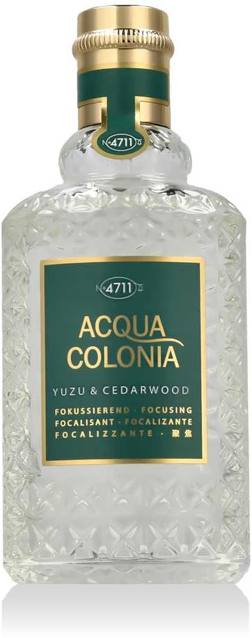 4711 Acqua Colonia Yuzu & Cedarwood EDC odekolonas unisex, 100 ml