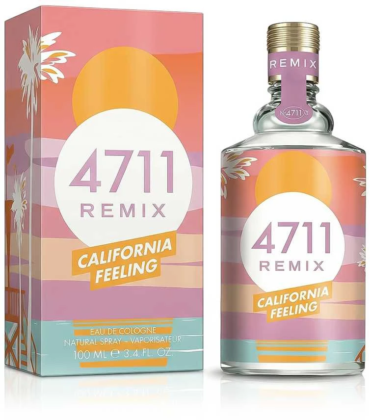 4711 Remix California Feeling EDC odekolonas unisex, 100 ml
