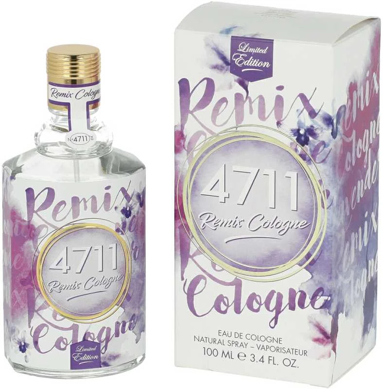 4711 Remix Cologne Lavender Edition EDC odekolonas unisex, 100 ml