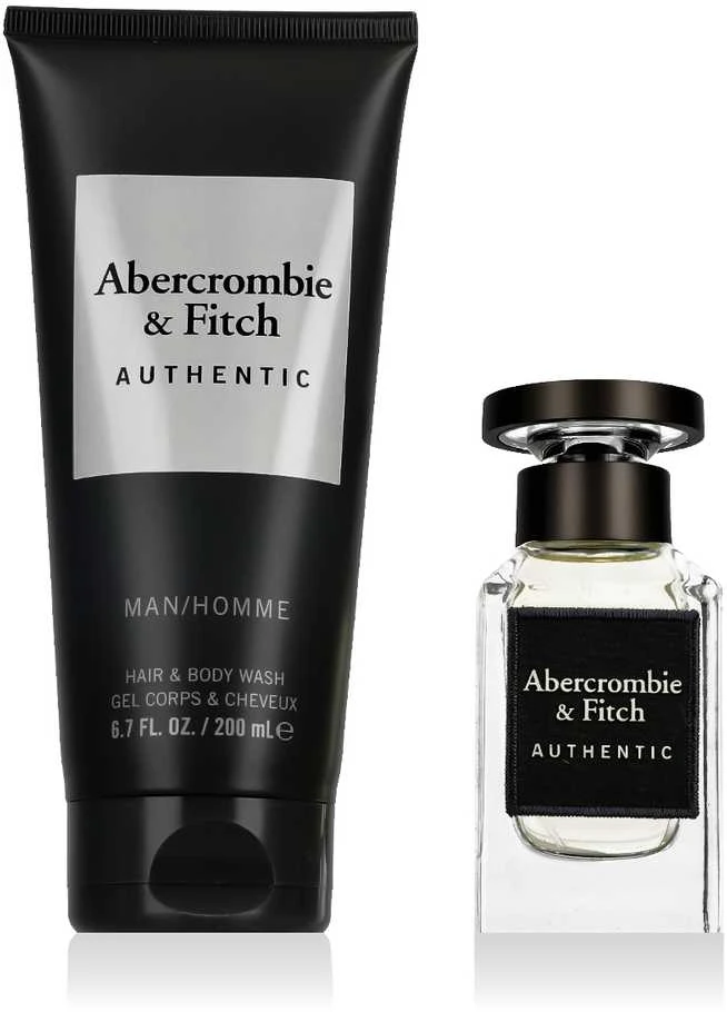 Abercrombie & Fitch Authentic rinkinys vyrams (EDT, 50 ml + dušo želė, 200 ml)