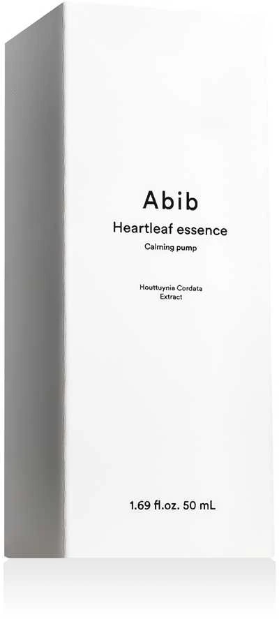 Abib Heartleaf Essence Calming Pump raminanti esencija visų tipų odai, 50 ml