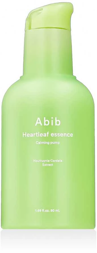 Abib Heartleaf Essence Calming Pump raminanti esencija visų tipų odai, 50 ml