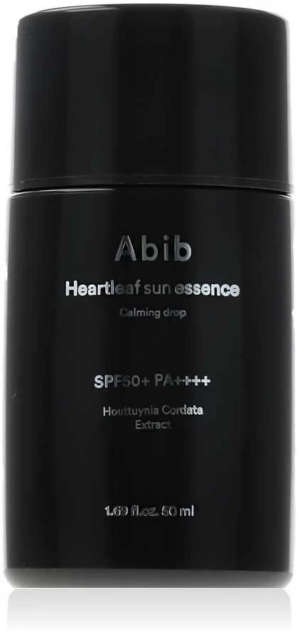 Abib Heartleaf Sun Essence Calming Drop SPF 50+ PA++++ raminantys apsauginiai lašai nuo saulės, 50 ml
