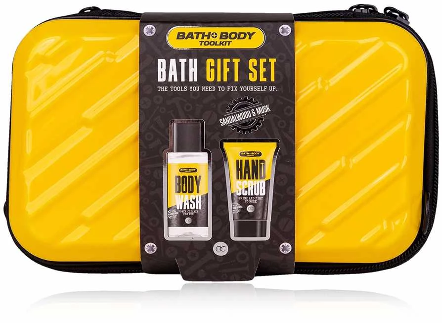 Accentra Bath Body Toolkit Bath Gift Set Dušo želė 100 ml + Hand Scrub 50 ml