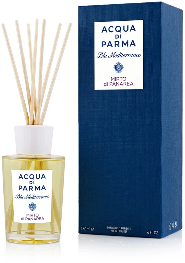 Acqua Di Parma Blu Mediterraneo Mirto Di Panarea kvapų difuzorius su lazdelėmis 180ml