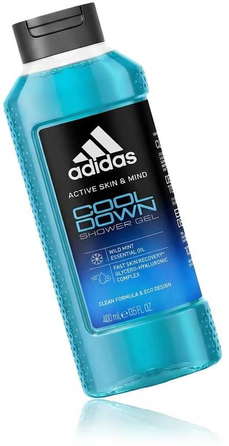 Adidas Cool Down Dušo želė vyrams, 400 ml