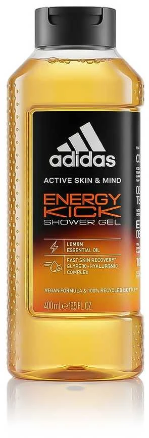 Adidas Energy Kick Dušo želė vyrams, 400 ml