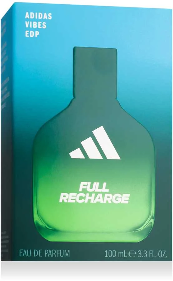 Adidas Vibes Full Recharge EDP parfumuotas vanduo unisex, 100 ml
