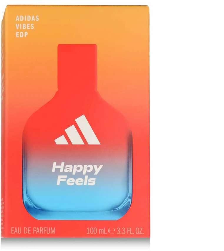 Adidas Vibes Happy Feels EDP parfumuotas vanduo unisex, 100 ml