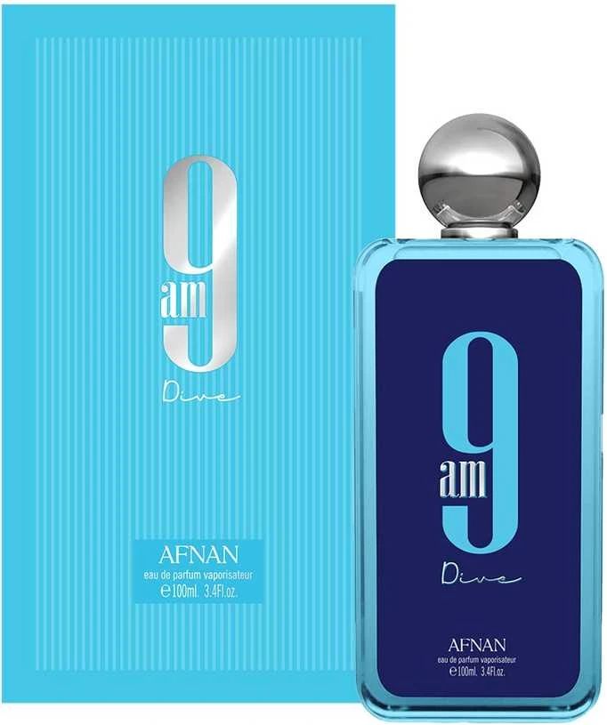 Unisex kvepalai Afnan 9 AM Dive EDP, 100 ml