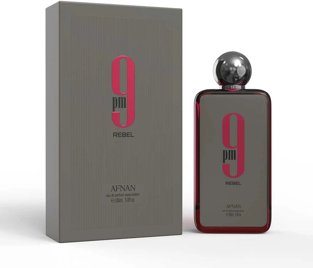 Unisex kvepalai Afnan 9 pm Rebel EDP, 100 ml