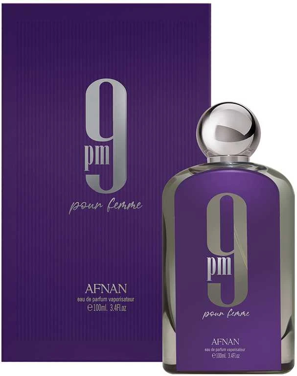Kvepalai moterims Afnan 9 PM Pour Femme EDP, 100 ml