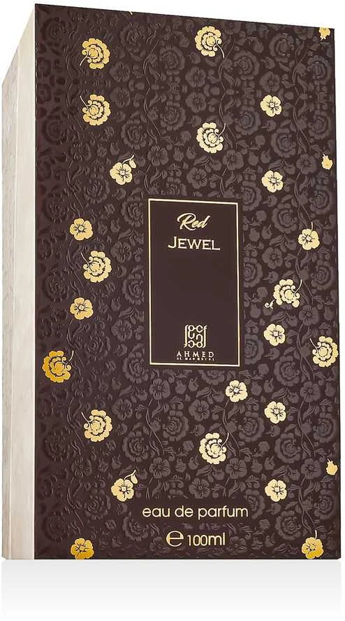 Ahmed Al Maghribi Raudona Jewel EDP parfumuotas vanduo unisex, 100 ml