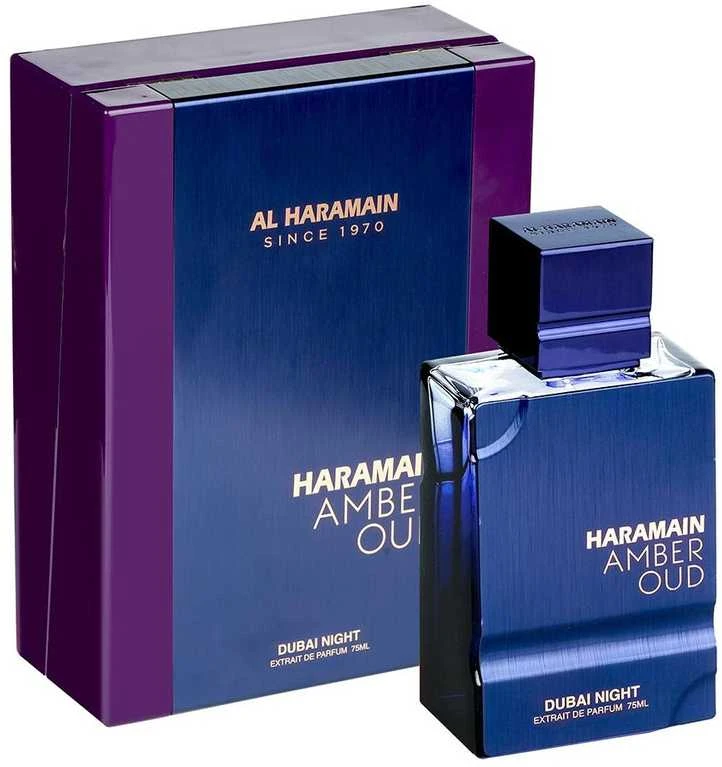 Unisex kvepalai Al Haramain Amber Oud Night Dubai Extrait de Parfum, 75 ml