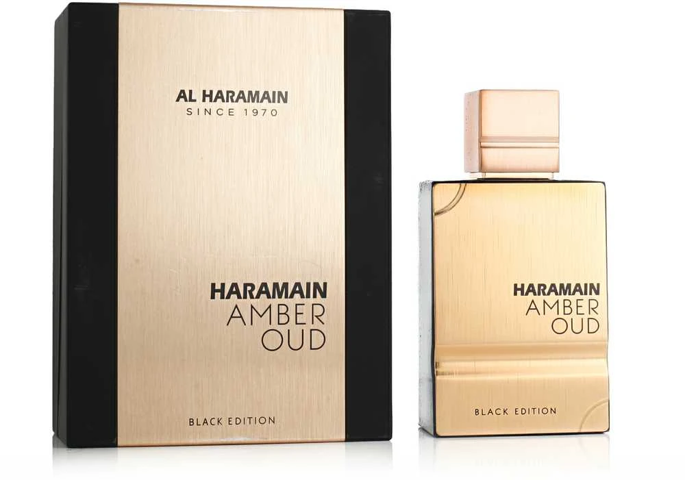 Al Haramain Amber Oud Juodas Edition EDP parfumuotas vanduo Unisex, 60 ml