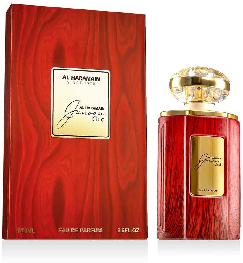 Al Haramain Junoon Oud EDP parfumuotas vanduo unisex, 75 ml