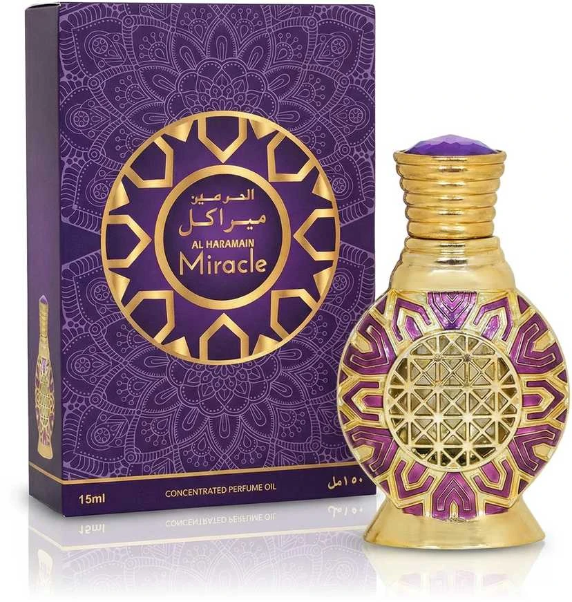 Al Haramain Miracle Aliejiniai Kvepalai Moterims 15ml