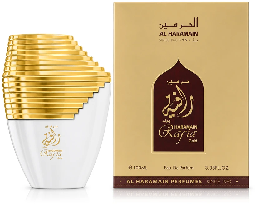 Al Haramain Rafia Gold EDP parfumuotas vanduo unisex, 100 ml
