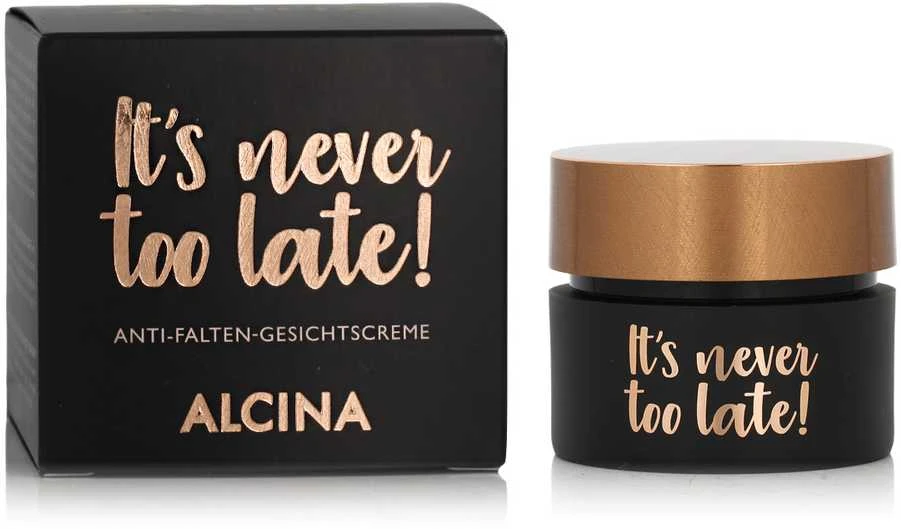 ALCINA It´s Never Too Late! Day Kremas veido kremas nuo raukšlių, 50 ml