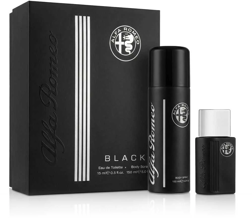 Versace Kvepalai vyrams Alfa Romeo Juodas EDT, 15 ml