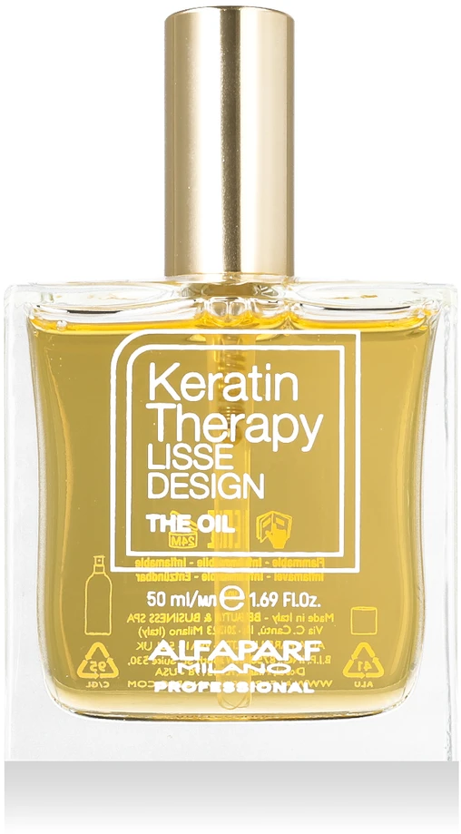 Alfaparf Milano Lisse Design Keratino terapijos aliejus 50ml