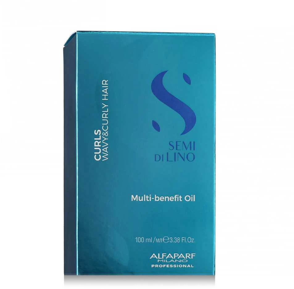 Glotninamasis plaukų aliejus Alfaparf Milano Sem Di Lino Smooth 100 ml