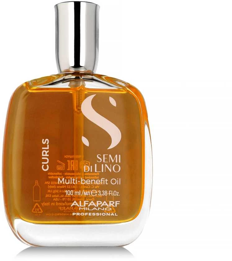 Glotninamasis plaukų aliejus Alfaparf Milano Sem Di Lino Smooth 100 ml