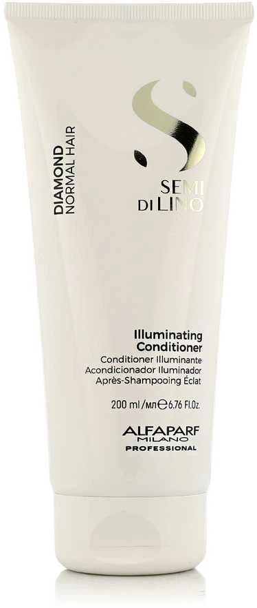 Alfaparf Milano Semi di Lino Diamond Illuminating Spindesio suteikiantis plaukų kondicionierius, 200 ml