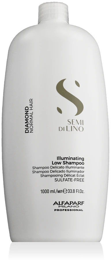 plaukų šampūnas Alfaparf Milano Semi Di Lino Diamond Illuminating Low Šampūnas 1000ml