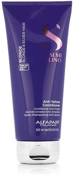 Alfaparf Milano Semi Di Lino Skirtas šviesiems plaukams and Sidabrinis kondicionierius 200ml
