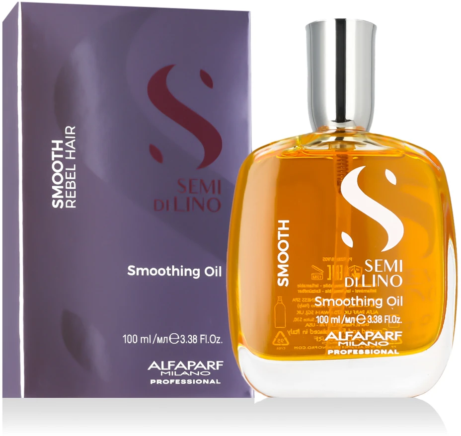 "Alfaparf Milano Semi Di Lino Smooth Oil" aliejus plaukams 100ml