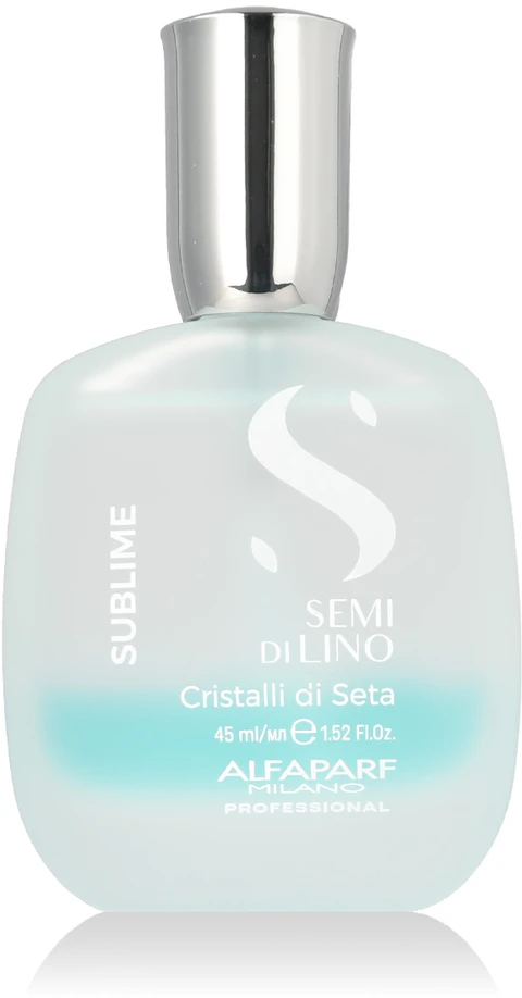 Alfaparf Milano Semi Di Lino Sublime Cristalli Di Seta dvifazis serumas 45ml