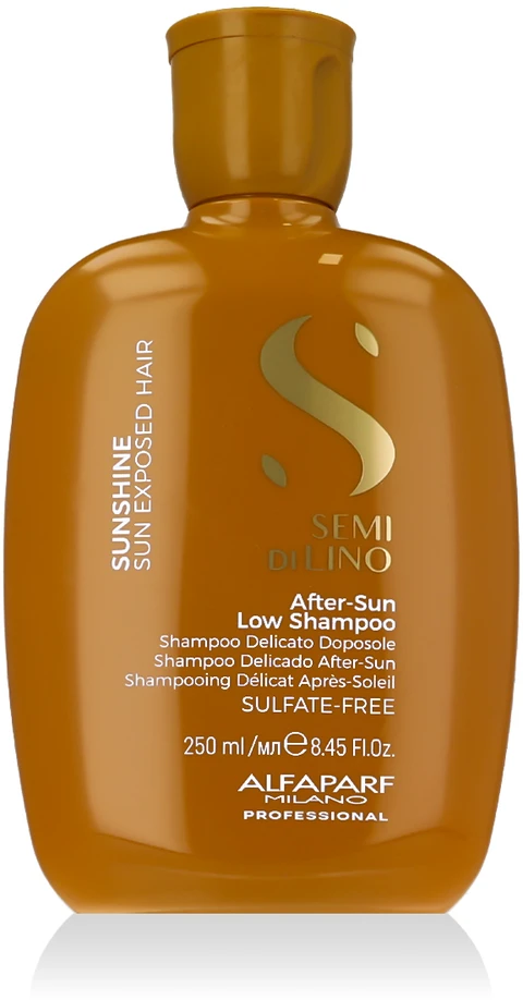 AlfaParf Semi Di Lino Sunshine Šampūnas for Sun-Strengthened Hair (After Sun Low Šampūnas)