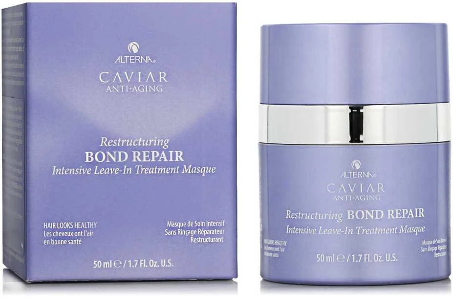 Alterna Caviar Anti-Aging Restructuring Bond Repair Intensive Leave-In Treatment Masque atkuriamoji kaukė, 50 ml