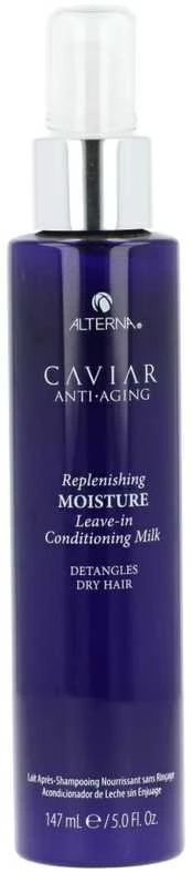 Alterna Caviar Anti-Aging Jauninamasis Moisture Leave-in Conditioning Milk nenuplaunamas drėkinamasis pienelis plaukams, 147 ml