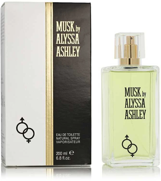 Tualetinis vanduo Alyssa Ashley Musk Eau De Toilette Purškiklis, 200ml
