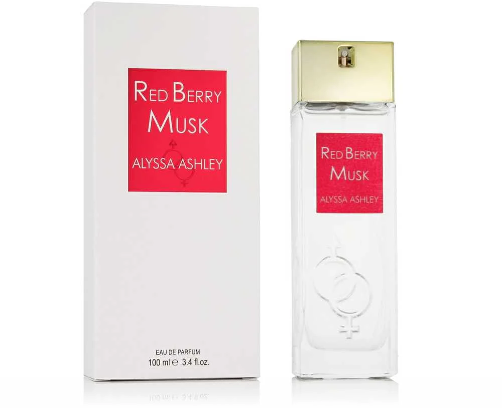 Alyssa Ashley Raudona Berry Musk Eau De Parfum Purškiklis 100ml