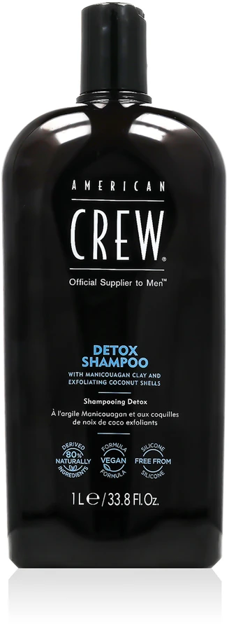 Valomasis plaukų šampūnas American Crew Detox Šampūnas 1000ml