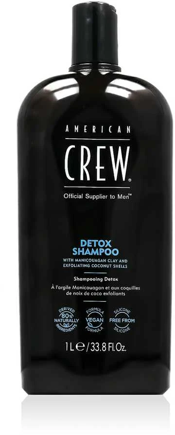 Valomasis plaukų šampūnas American Crew Detox Šampūnas 1000ml