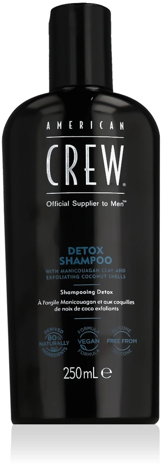 Valomasis plaukų šampūnas American Crew Detox Šampūnas 250ml
