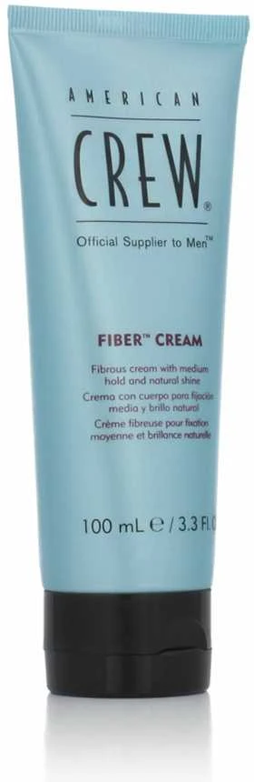 "American Crew" suteikiantis natūralaus blizgesio vidutinės fiksacijos plaukų kremas 100ml