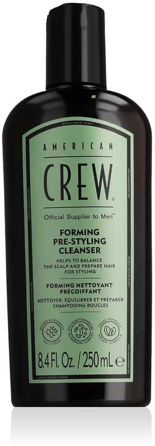 American Crew Forming Pre-Styling Valiklis formuojantis paruošiamasis plaukų šampūnas vyrams, 250 ml