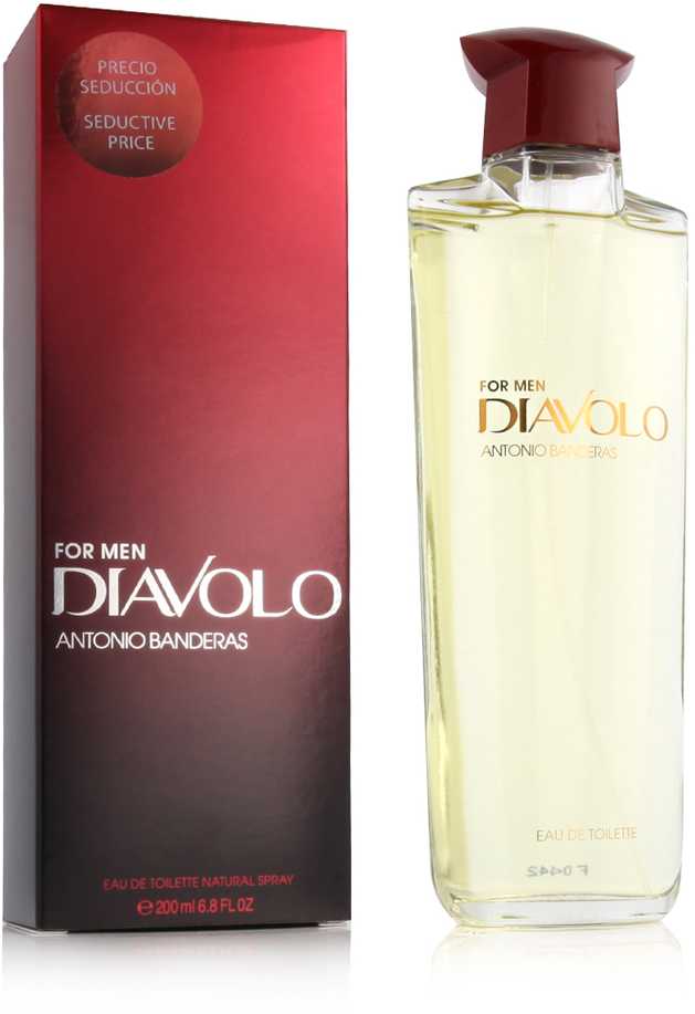 Antonio Banderas Diavolo for Men tualetinio vandens purškiklis 200ml