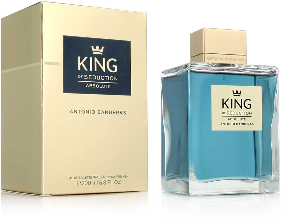 Antonio Banderas King of Seduction Absolute EDT tualetinis vanduo vyrams, 200 ml