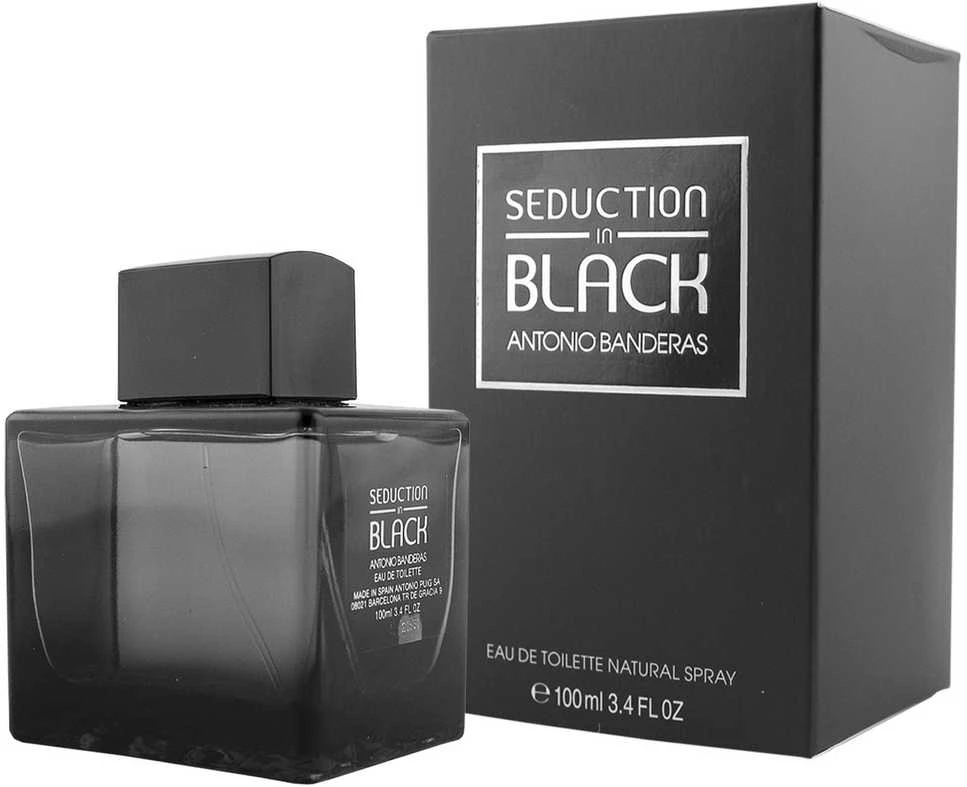 Antonio Banderas Seduction in Black for Men (Kvepalai Vyrams) EDT - 100ml