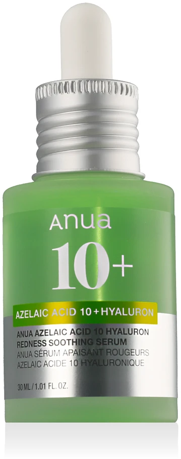 Anua Azelaic Acid 10 Hyaluron Redness Soothing Serum Veido serumas, 30 ml