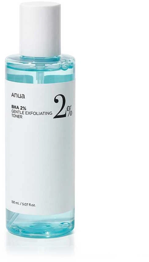 Anua BHA 2% Gentle Exfoliating Toner Švelnus veido tonikas su BHA rūgštimi, 200 ml
