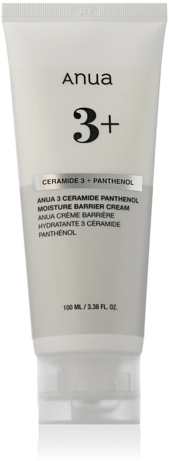 Anua 3 Ceramide Panthenol Moisture Barrier Cream - veido kremas su keramidais, 100 ml