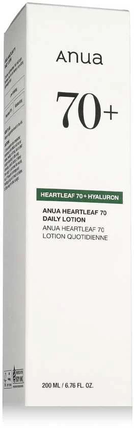 Anua Heartleaf 70% Daily Lotion Raminantis ir drėkinantis veido losjonas, 200 ml